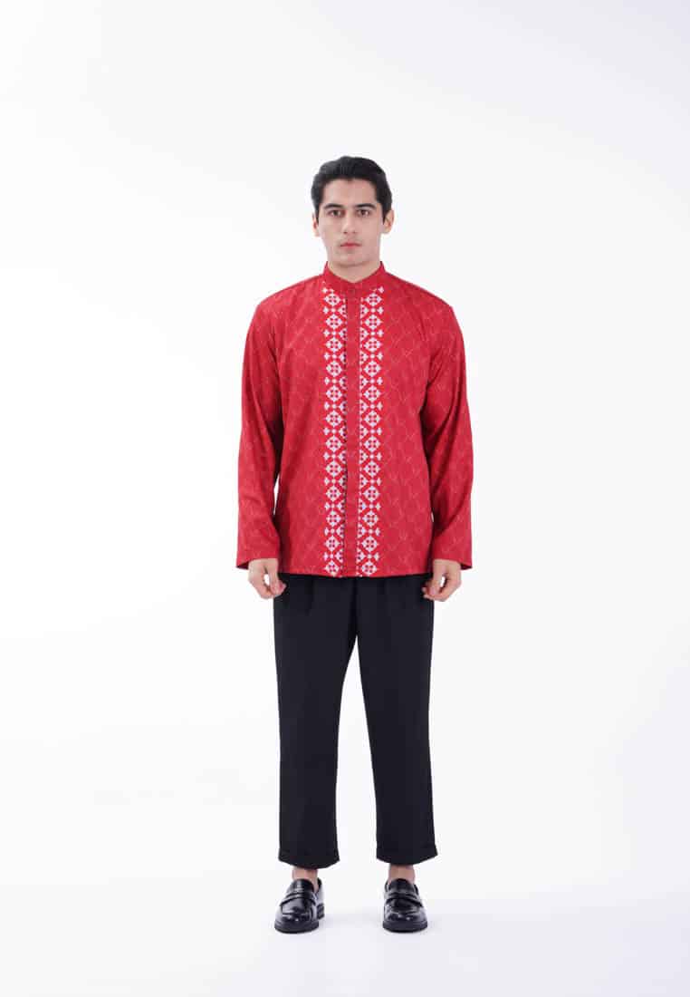 Monogram Lineage Shirt - Red