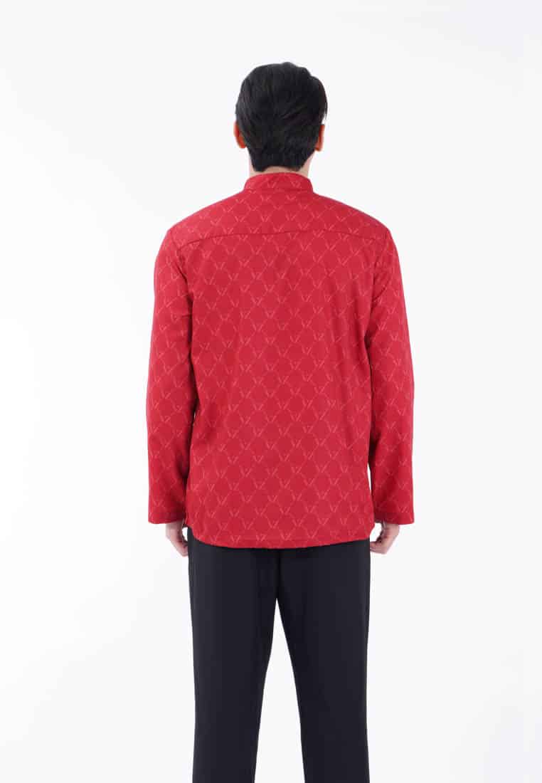Monogram Lineage Shirt - Red - Image 4