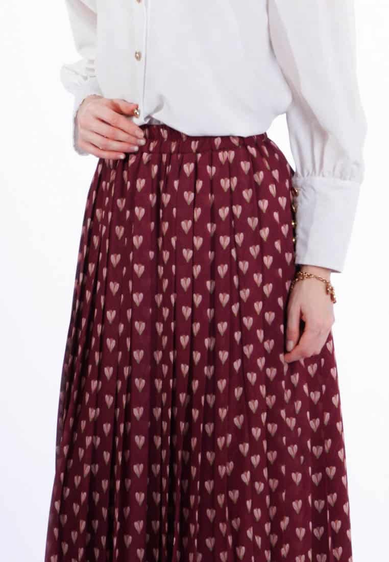 VZ Selviora Skirt - Maroon