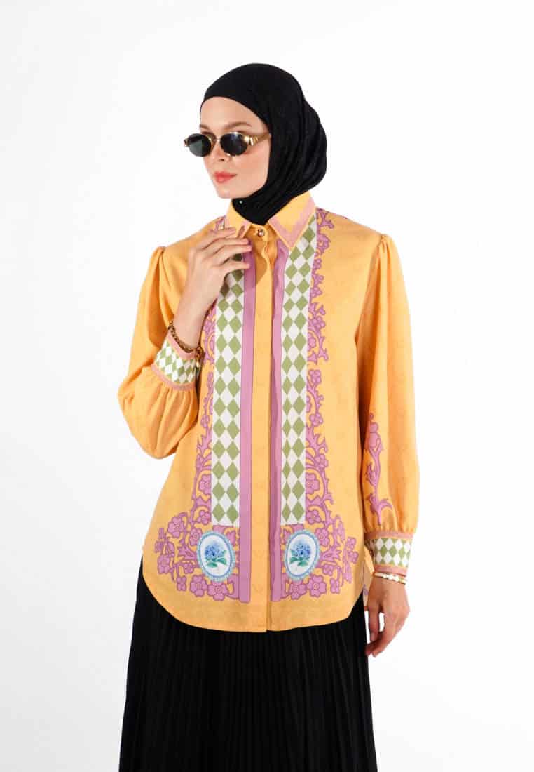 VZ Clemyra Top - Mustard