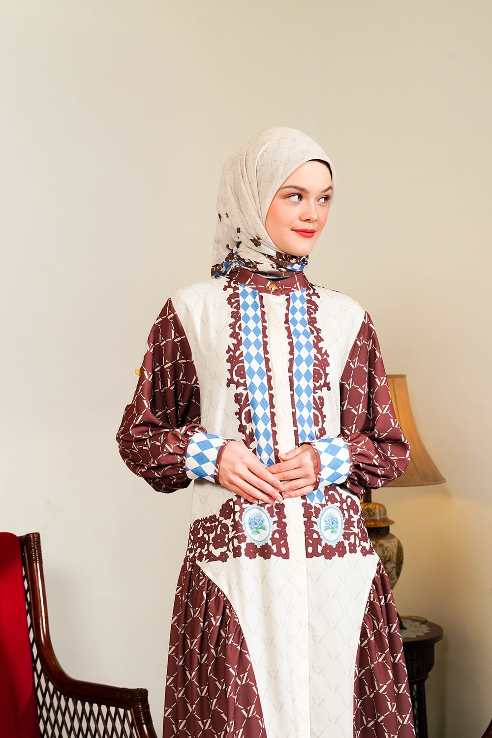 VZ Clemyra Dress - Ivory - Image 3