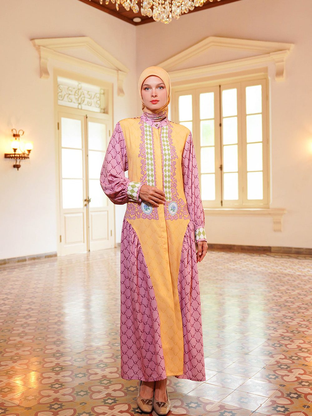 VZ Clemyra Dress - Mustard