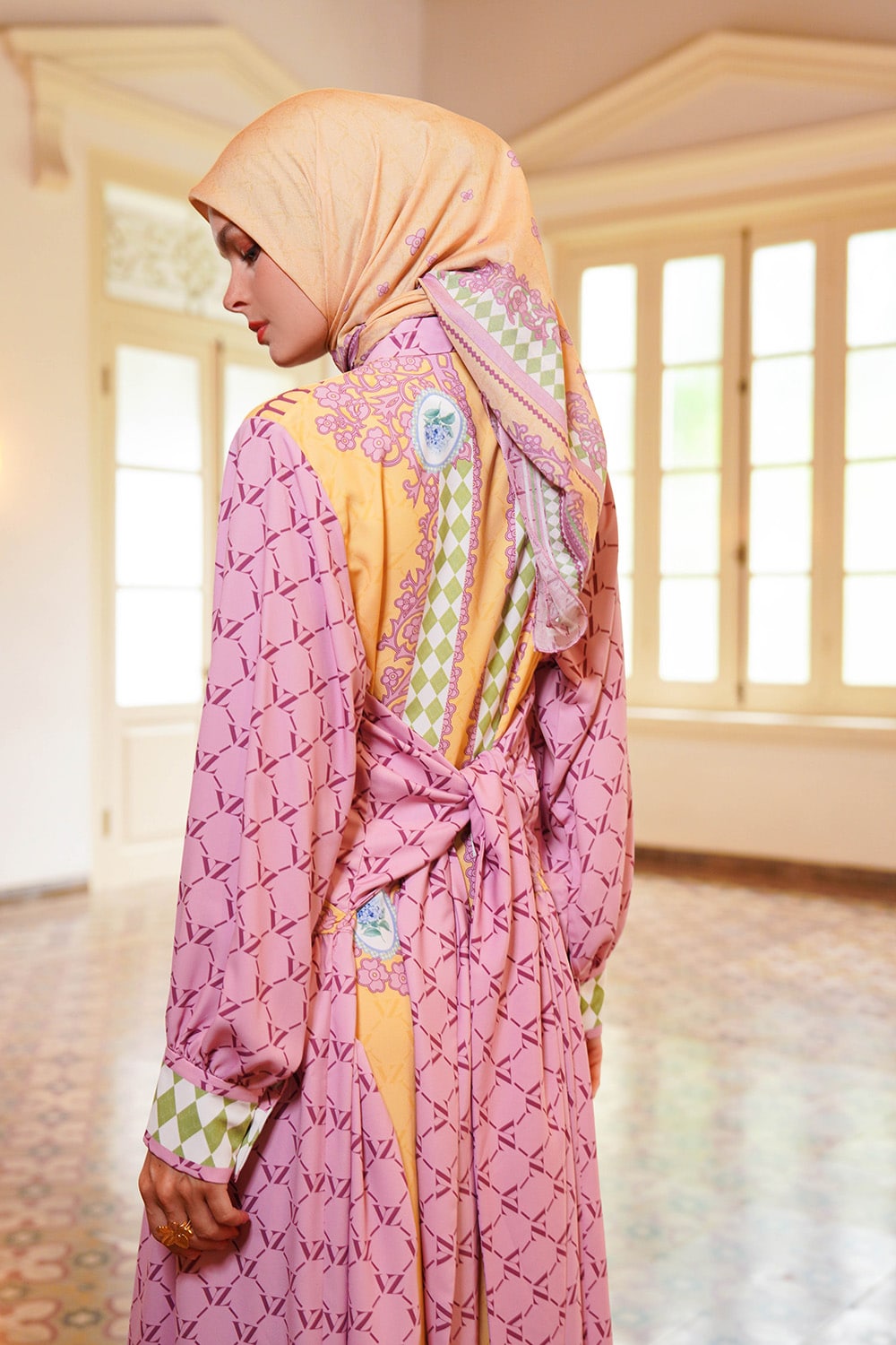 VZ Clemyra Dress - Mustard - Image 7