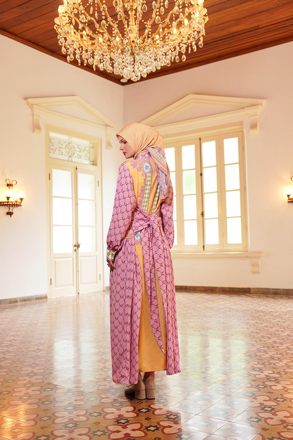 VZ Clemyra Dress - Mustard - Image 6