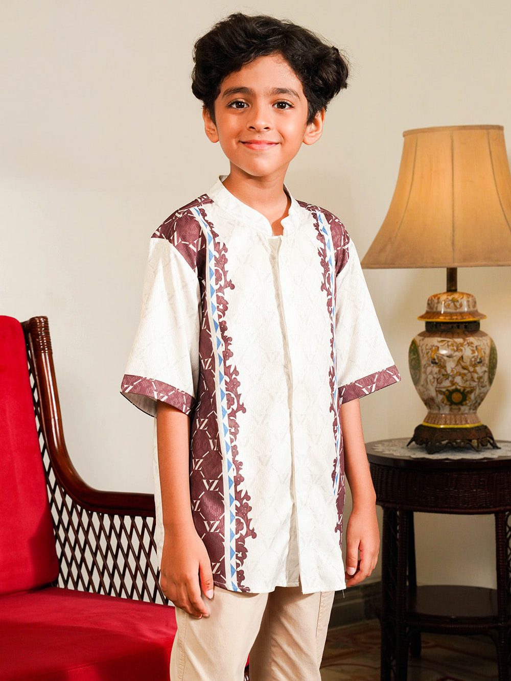 VZ Clemyra Shirt Boy - Ivory