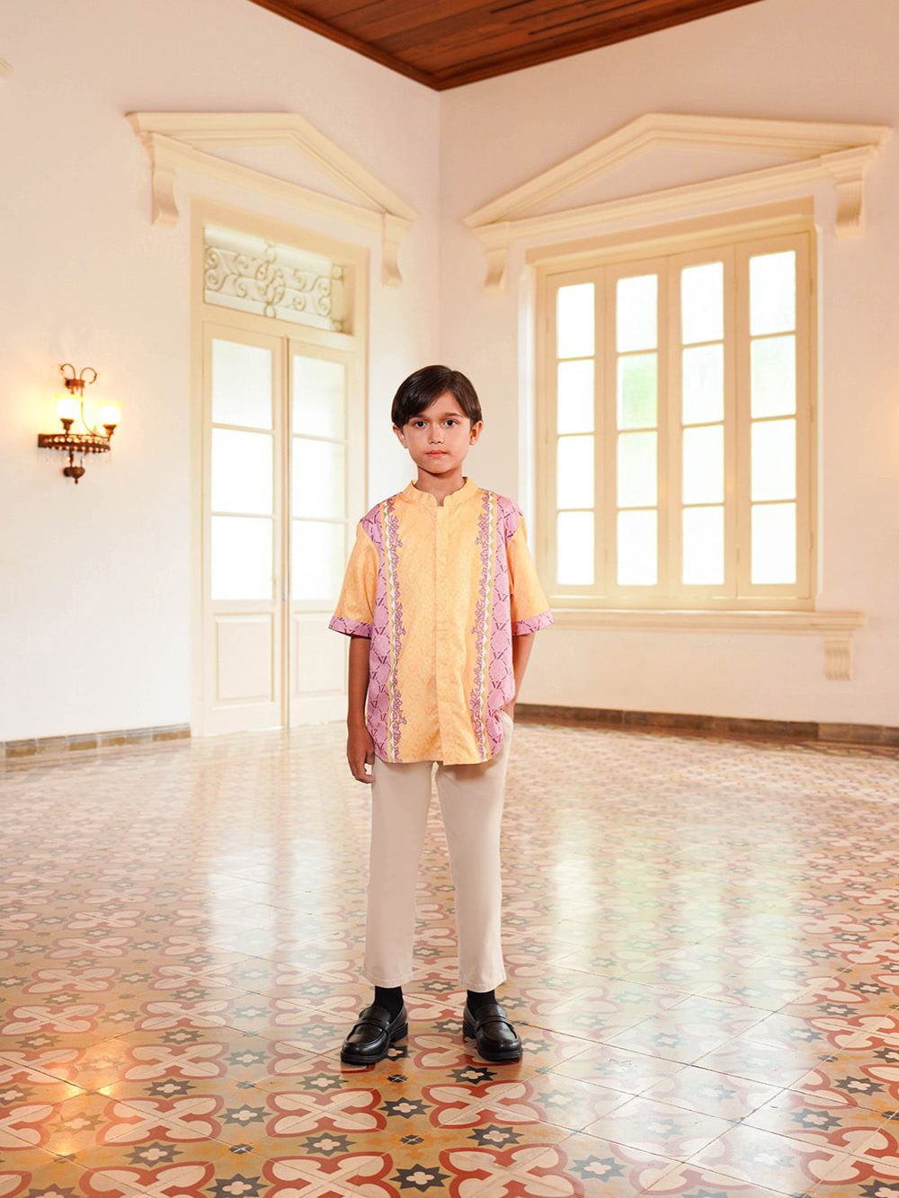 VZ Clemyra Shirt Boy - Mustard