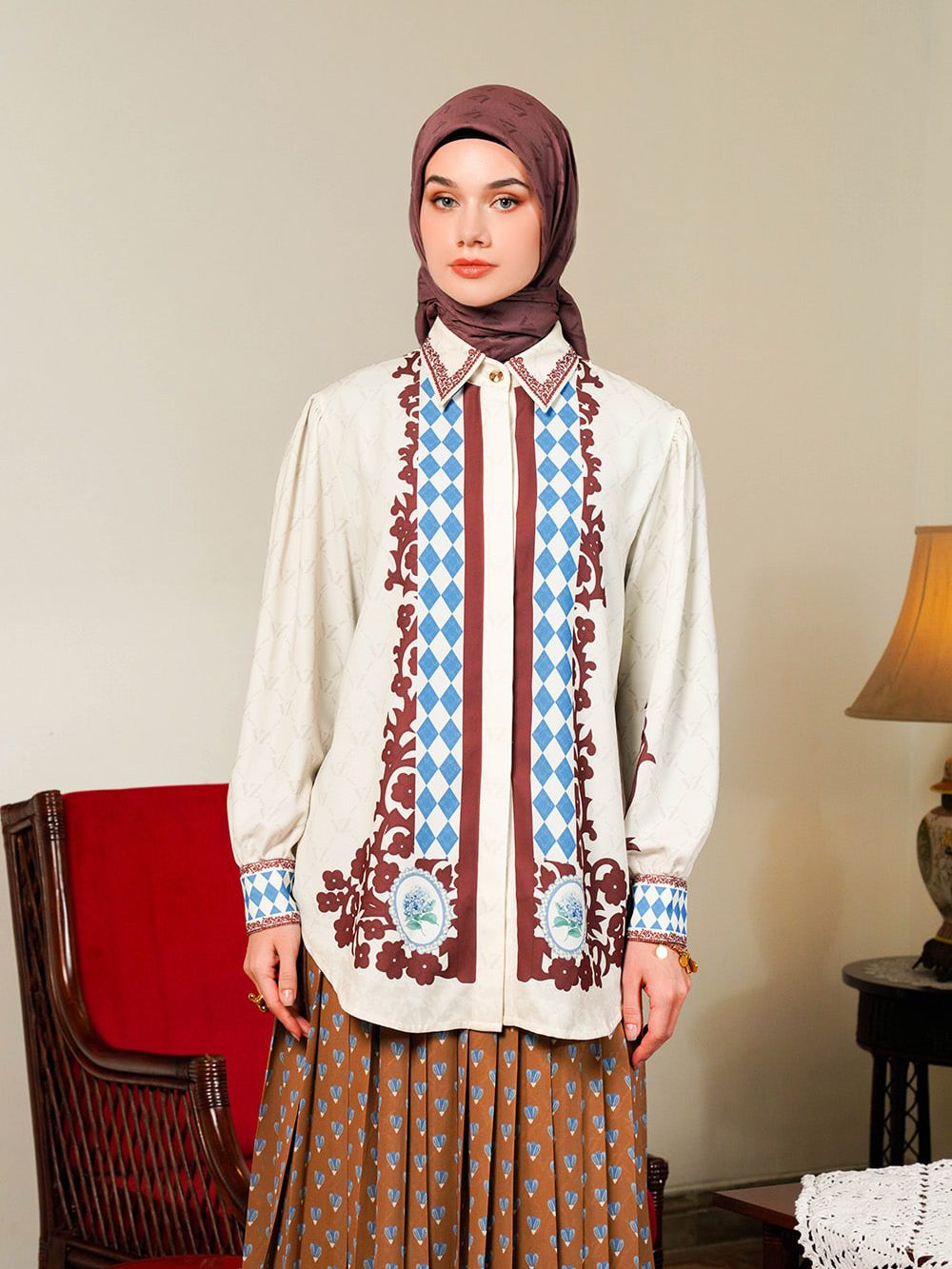 VZ Clemyra Top - Ivory