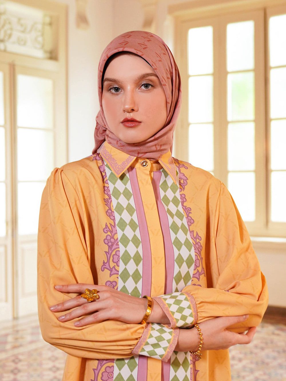 VZ Clemyra Top - Mustard