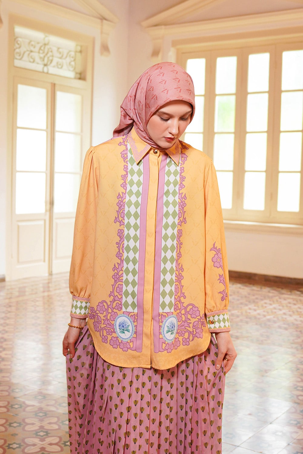 VZ Clemyra Top - Mustard