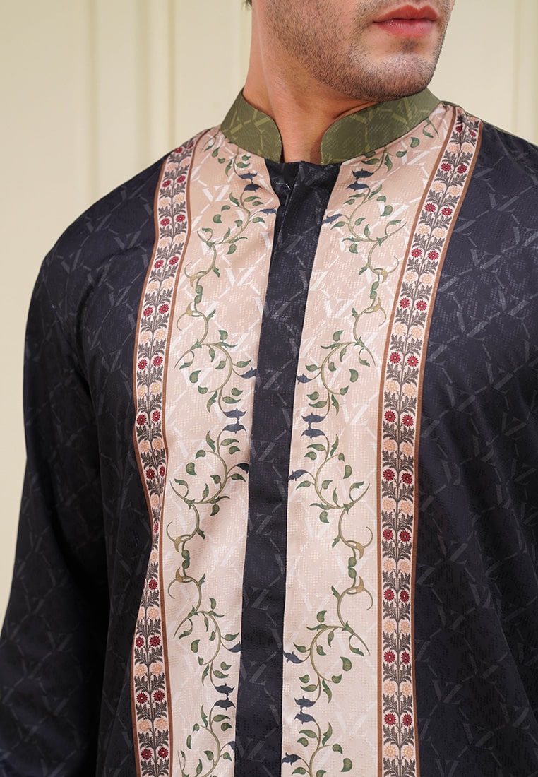 VZ Hannaquin Long Shirt - Black Olive - Image 6