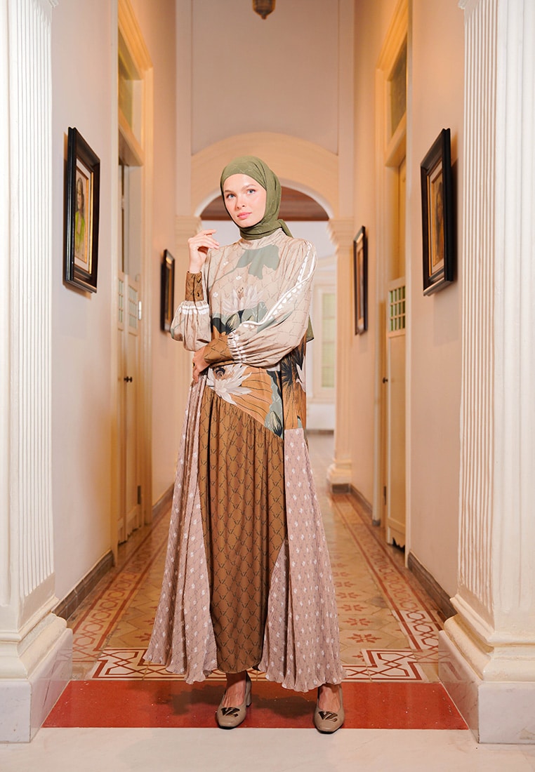 VZ Luminette Dress - Pomelo Olive