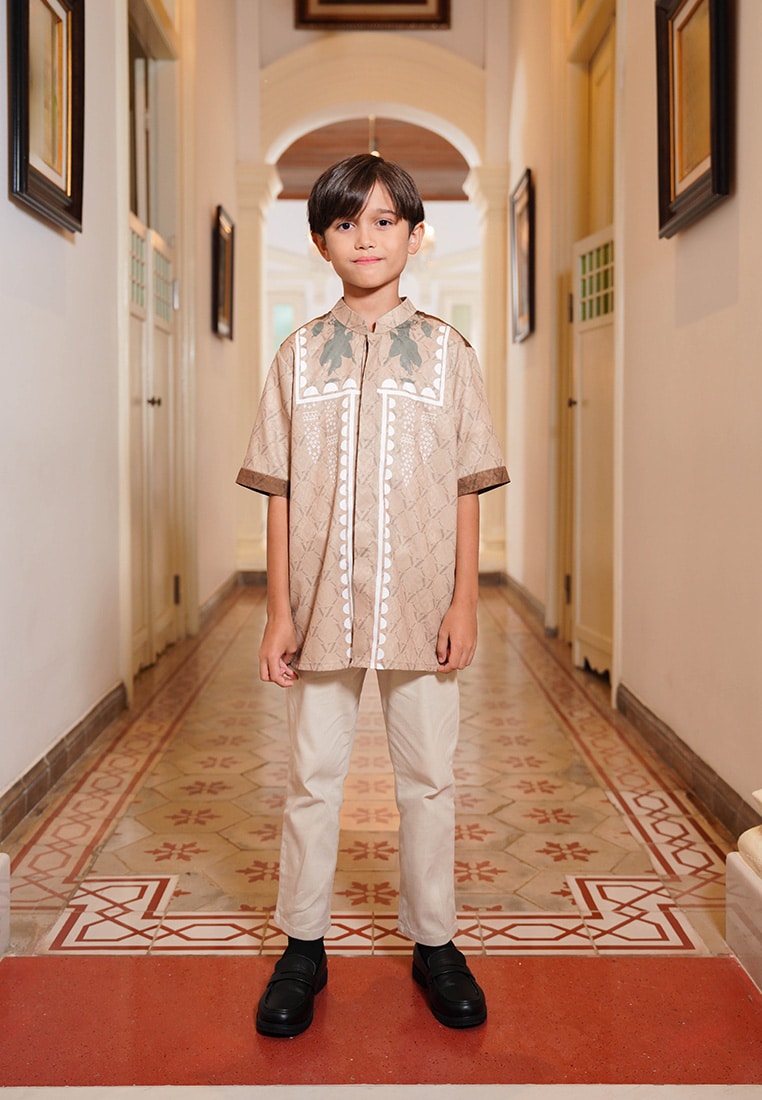 VZ Luminette Shirt Boy - Pomelo Olive