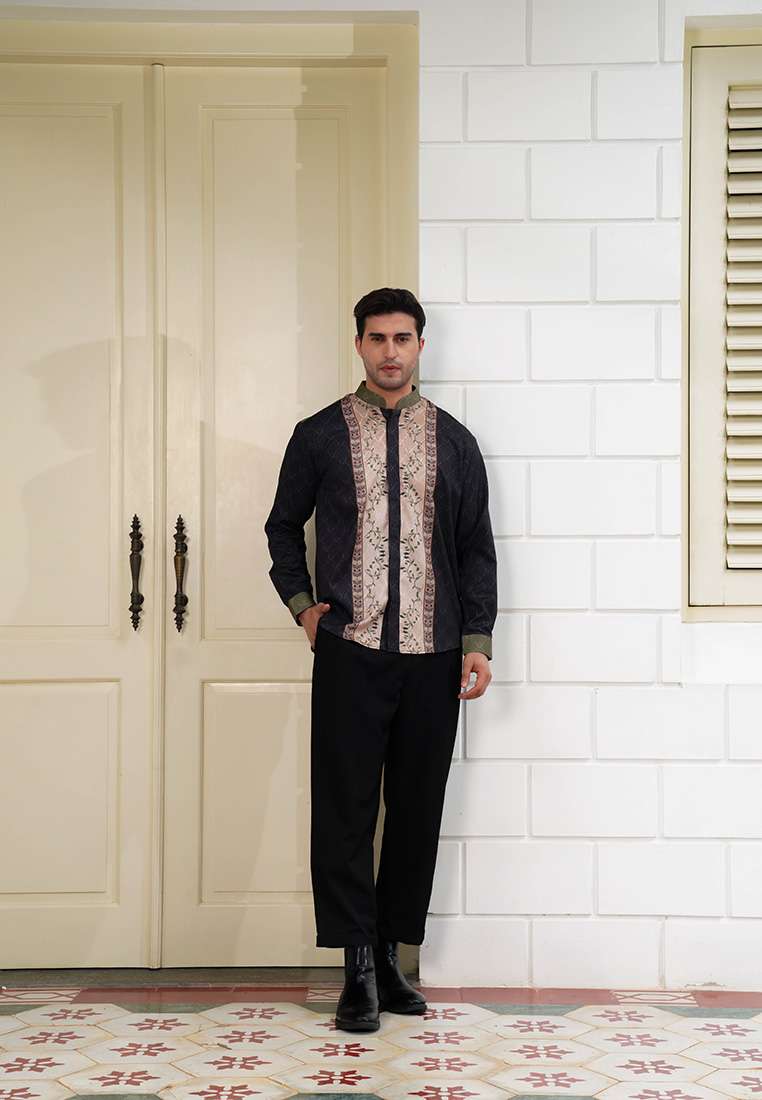 VZ Hannaquin Long Shirt - Black Olive