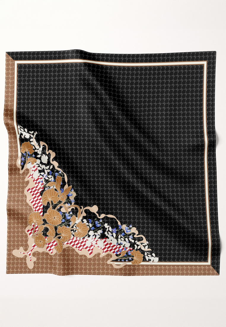 VZ Walnette Scarf - Black Almond
