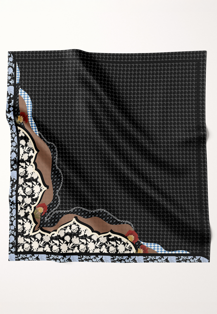 VZ Elowen Scarf - Black Snow