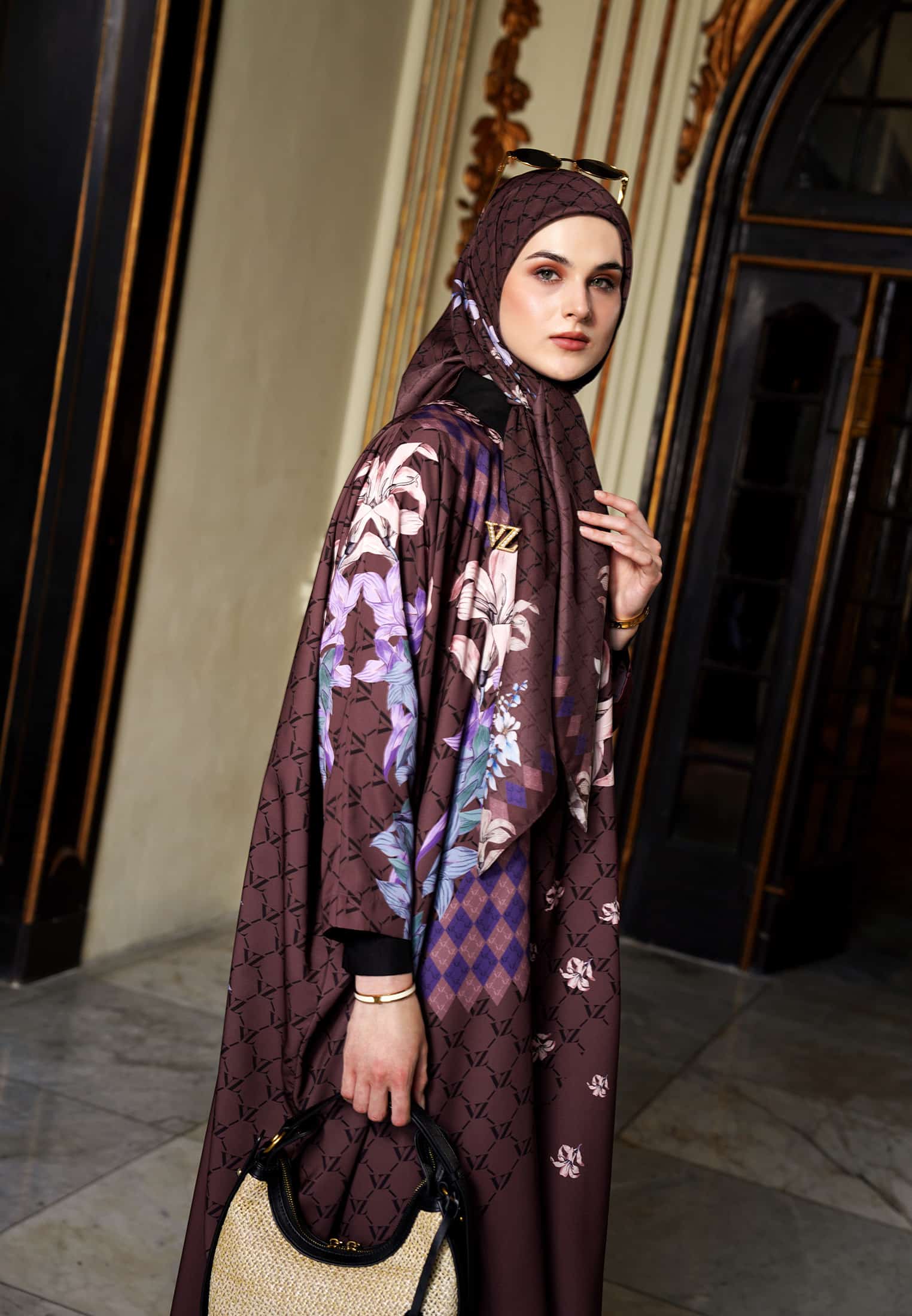 VZ Tavieraa Kaftan - Rasberry - Image 2