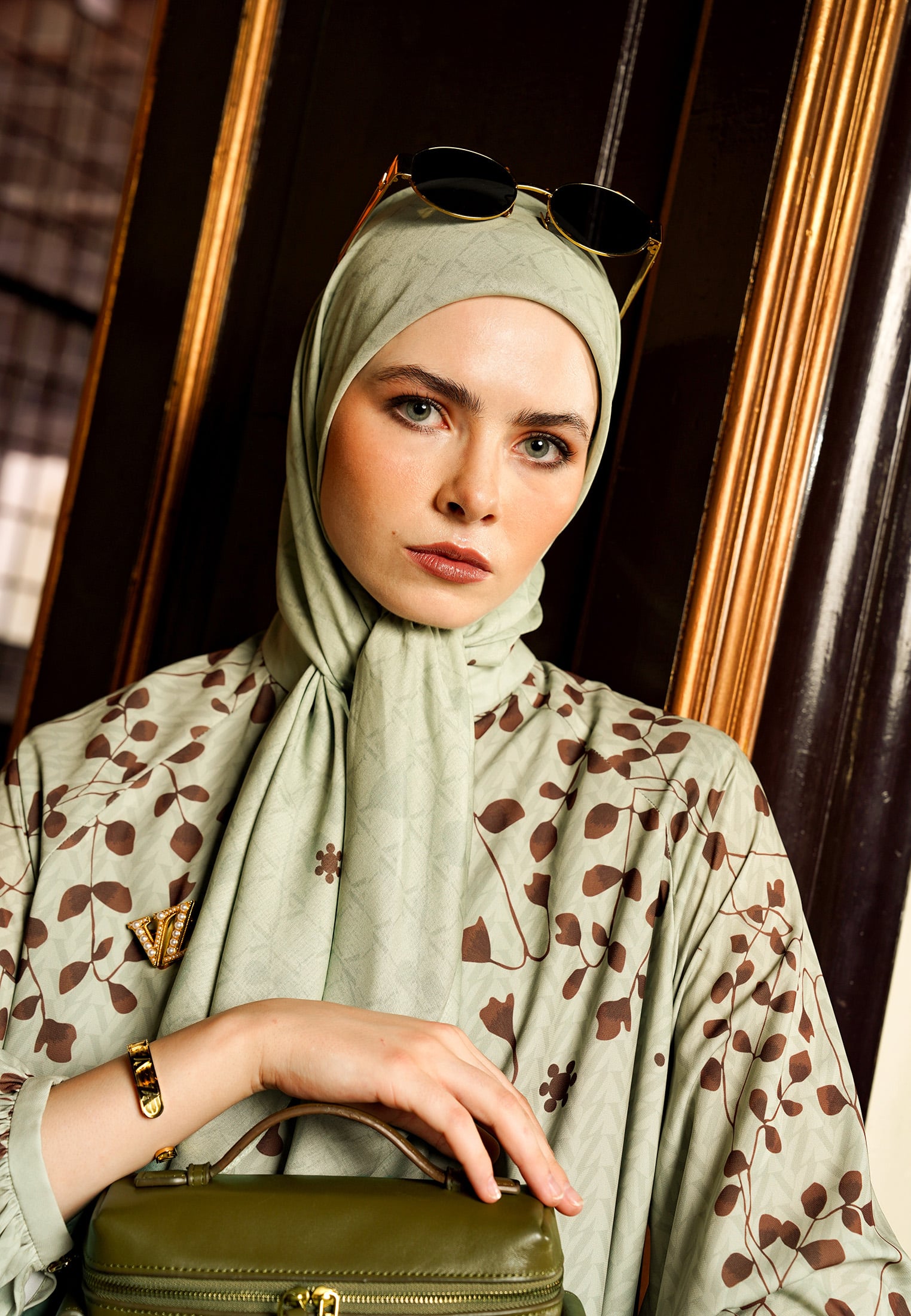 VZ Lunavie Dress - Sage Green - Image 4
