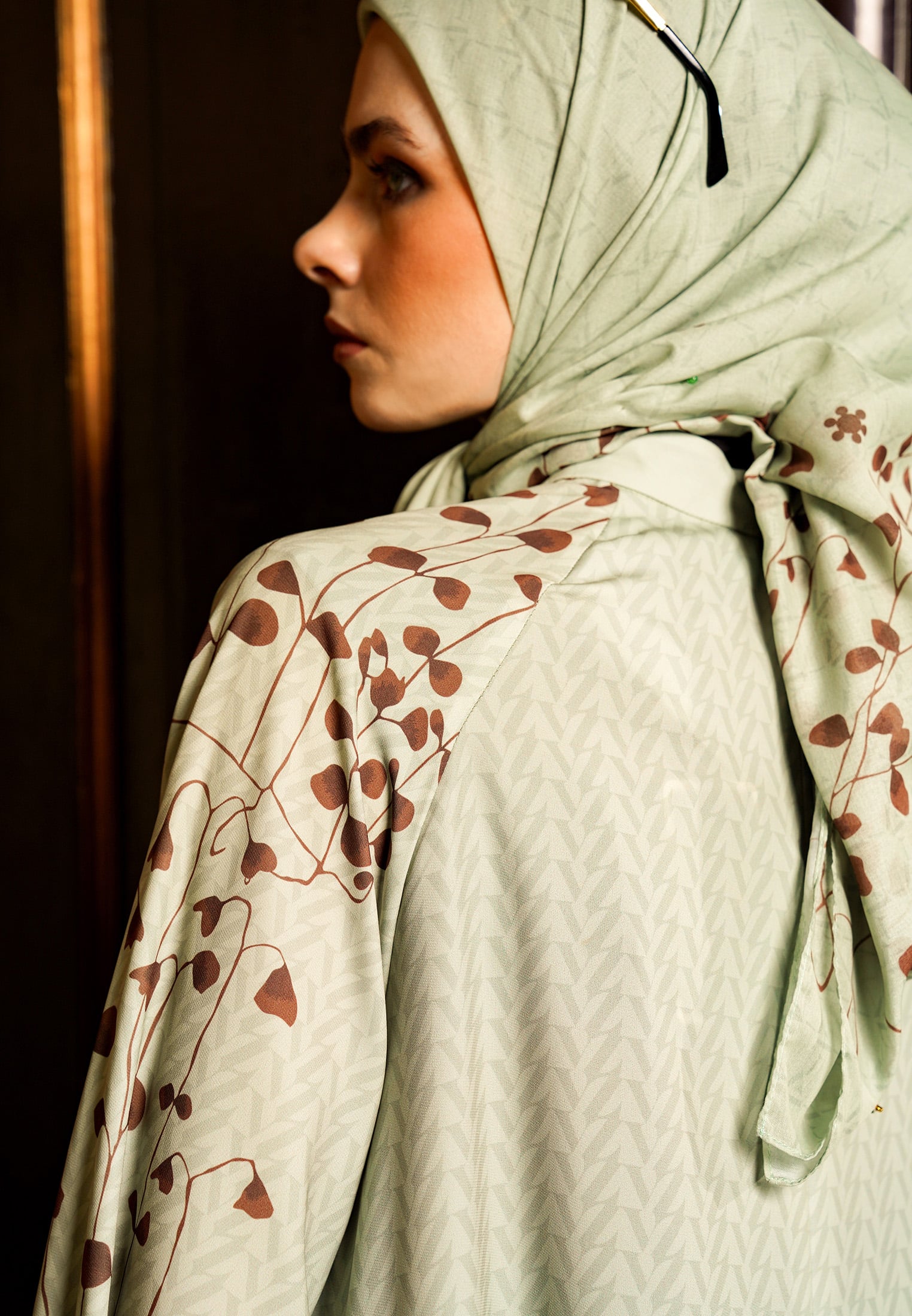VZ Lunavie Dress - Sage Green - Image 8