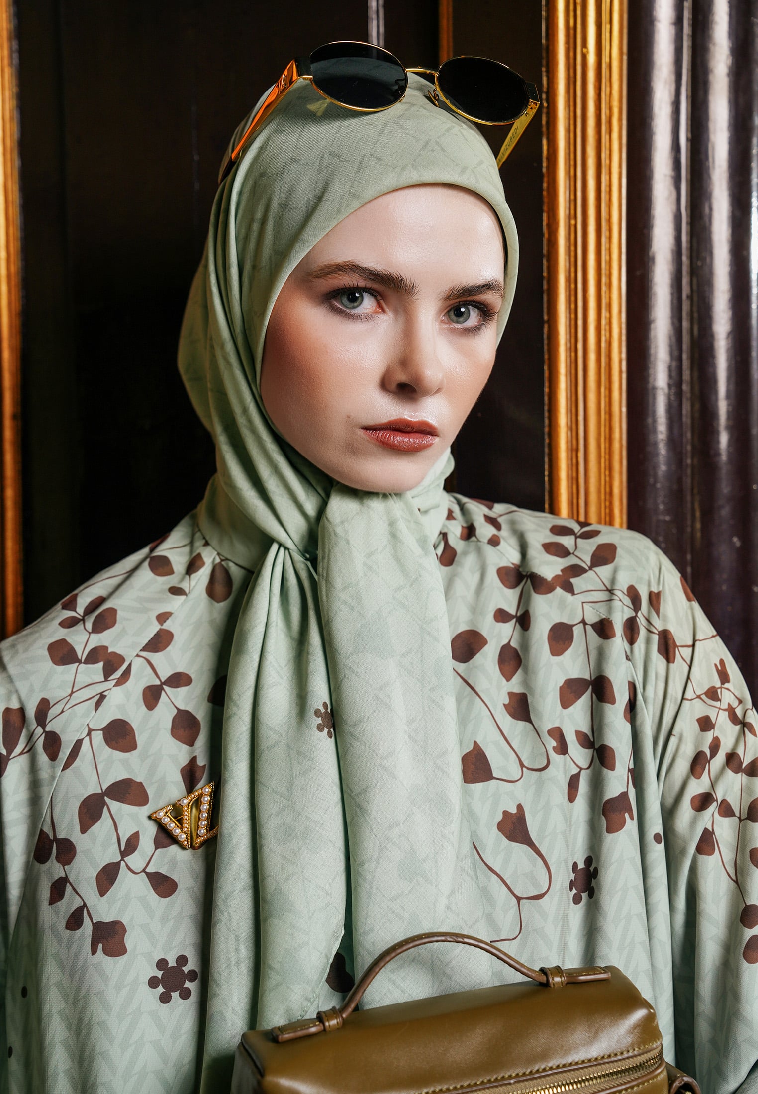 VZ Lunavie Scarf - Sage Green