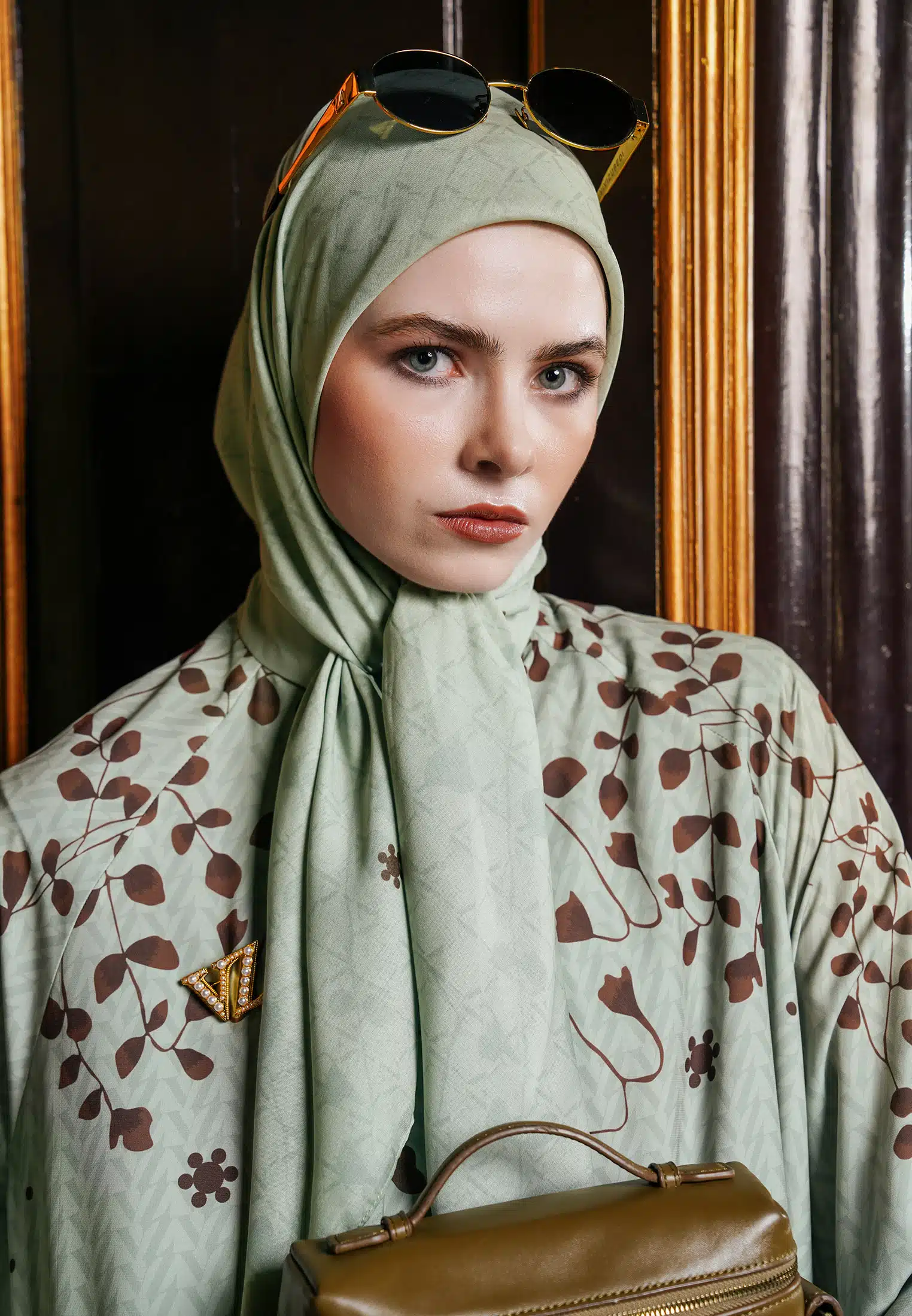 VZ Lunavie Scarf - Sage Green