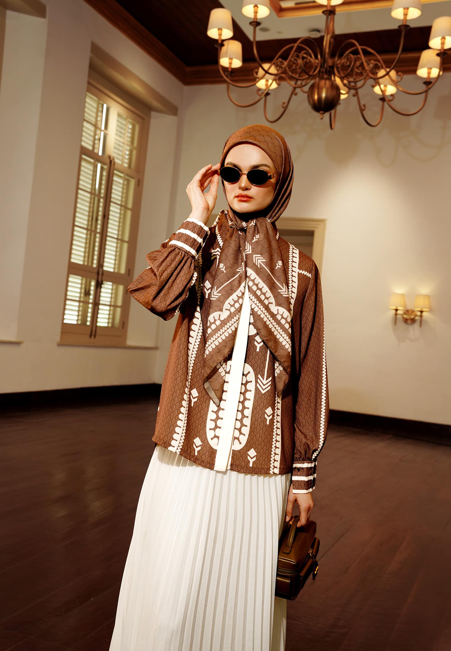 VZ Mavelyn Top - Brown
