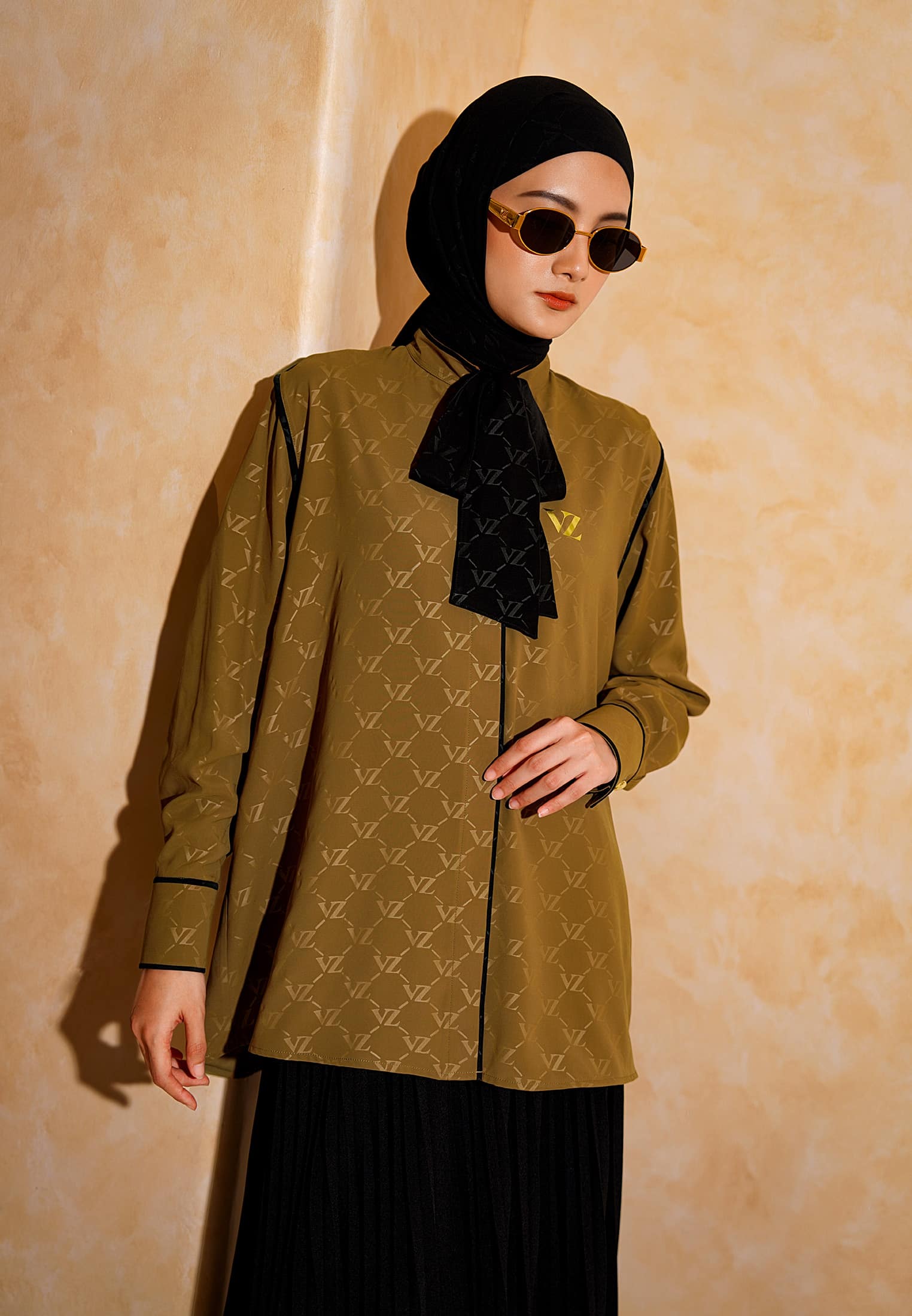 VZ Orielle Top - Brown - Image 6