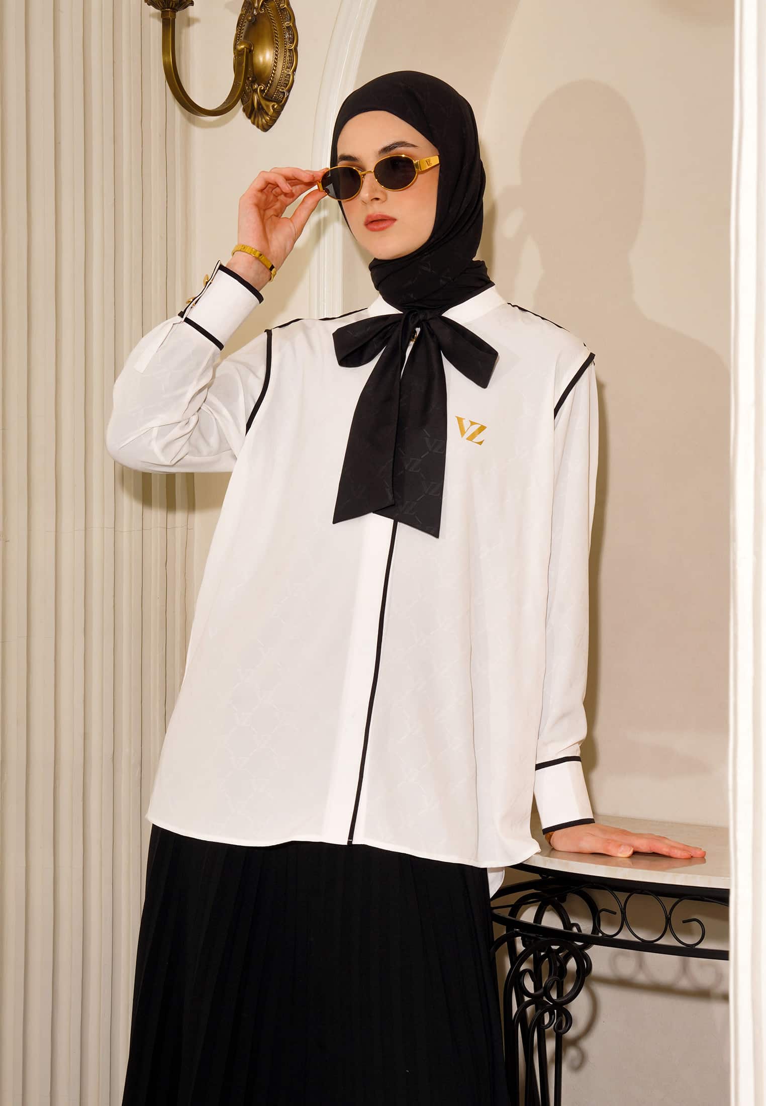VZ Orielle Top-Broken White - Image 6