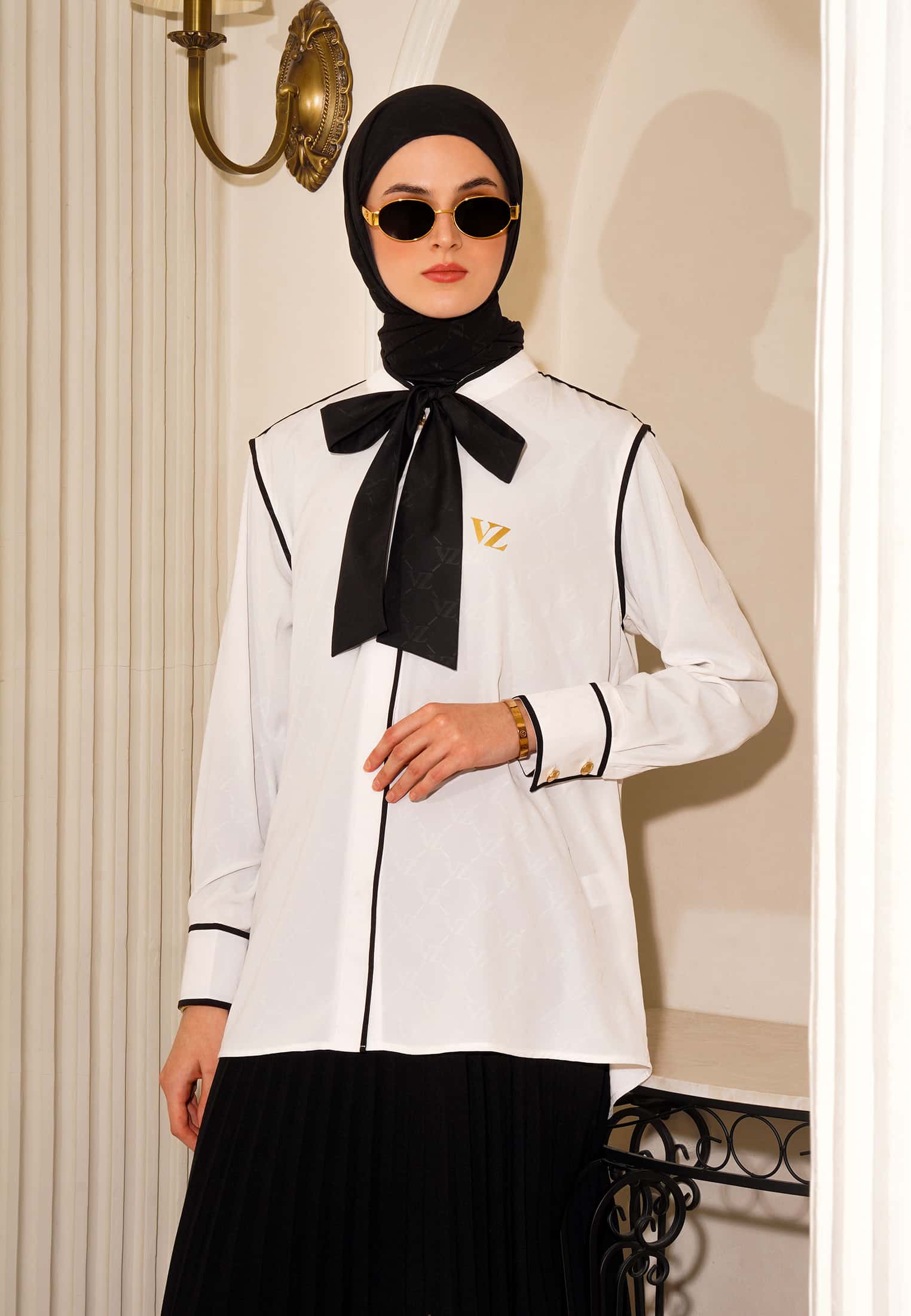 VZ Orielle Top-Broken White