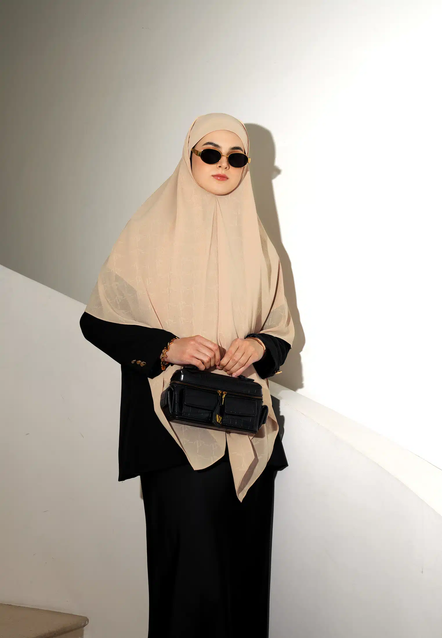 VZ Signature Embossed Khiban-Buttercream - Image 5