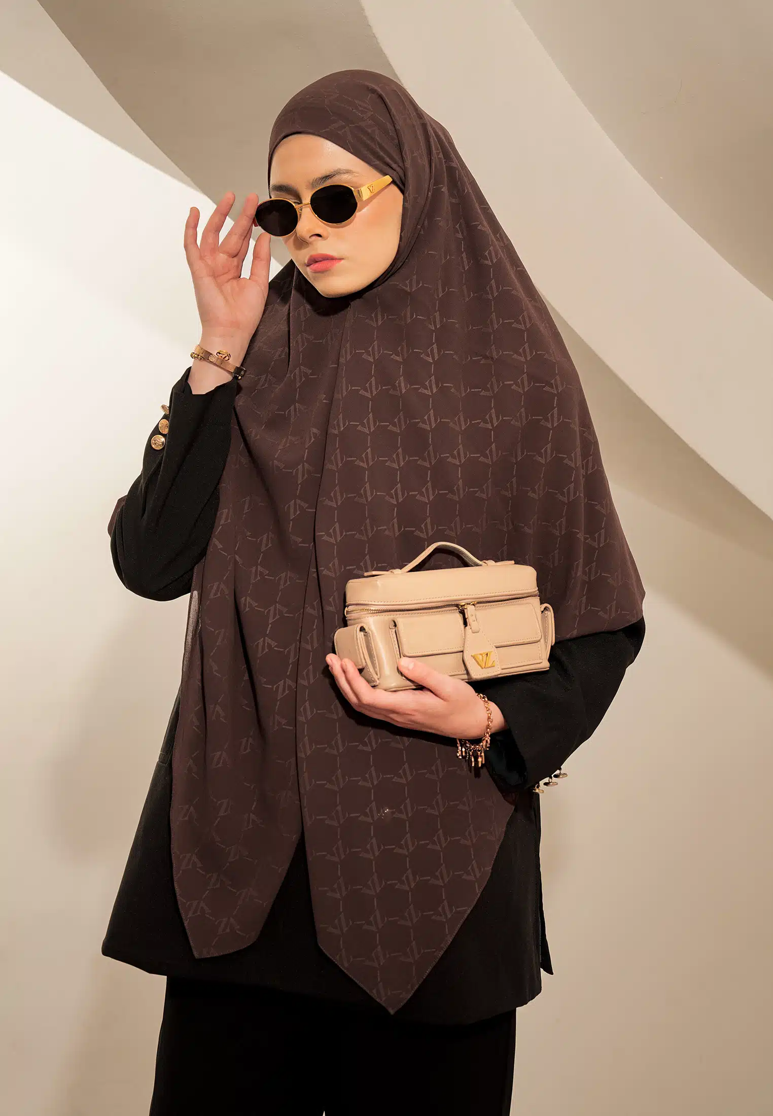 VZ Signature Embossed Khiban - Milo