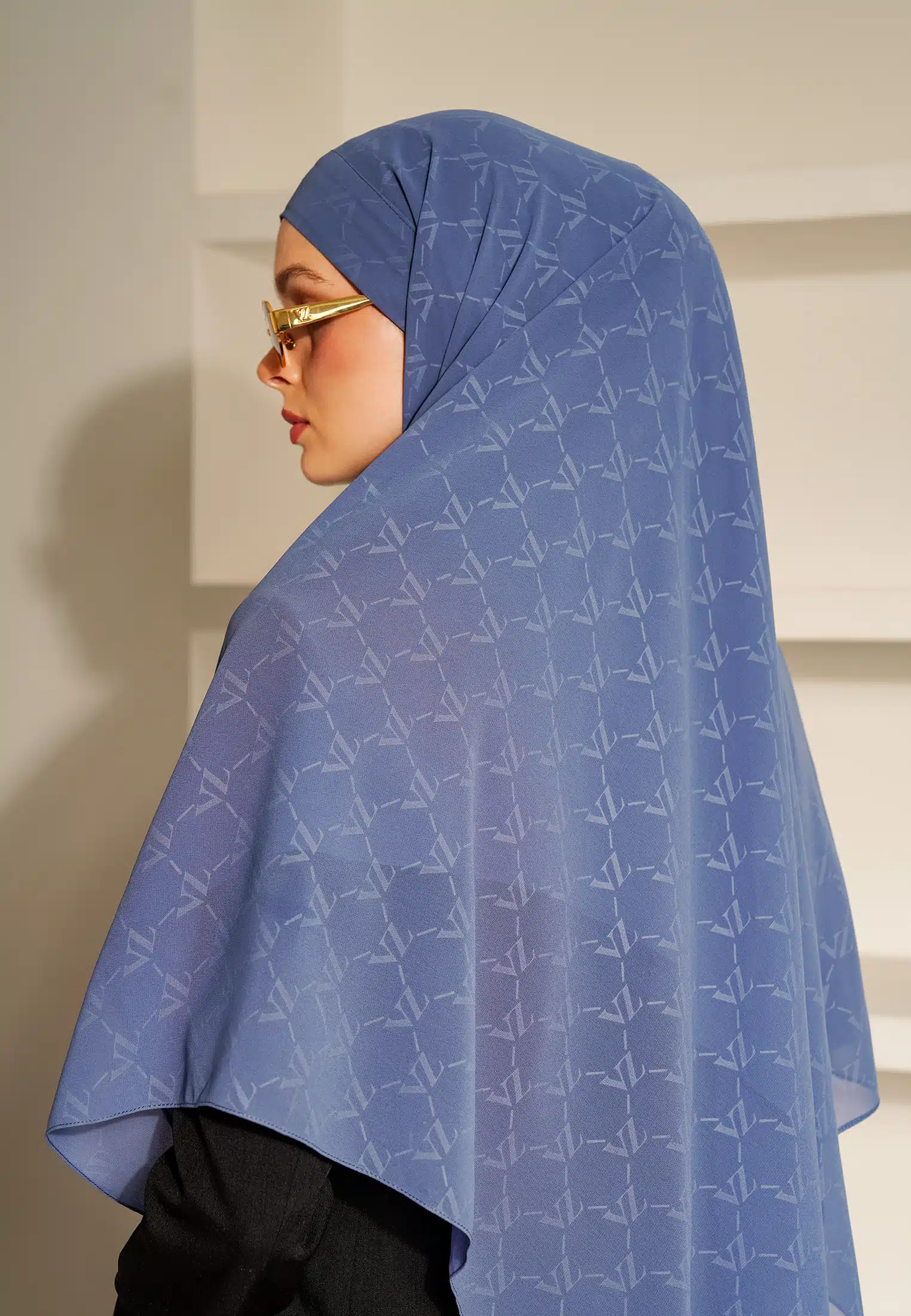 VZ Signature Embossed Khiban - Stone Blue - Image 6