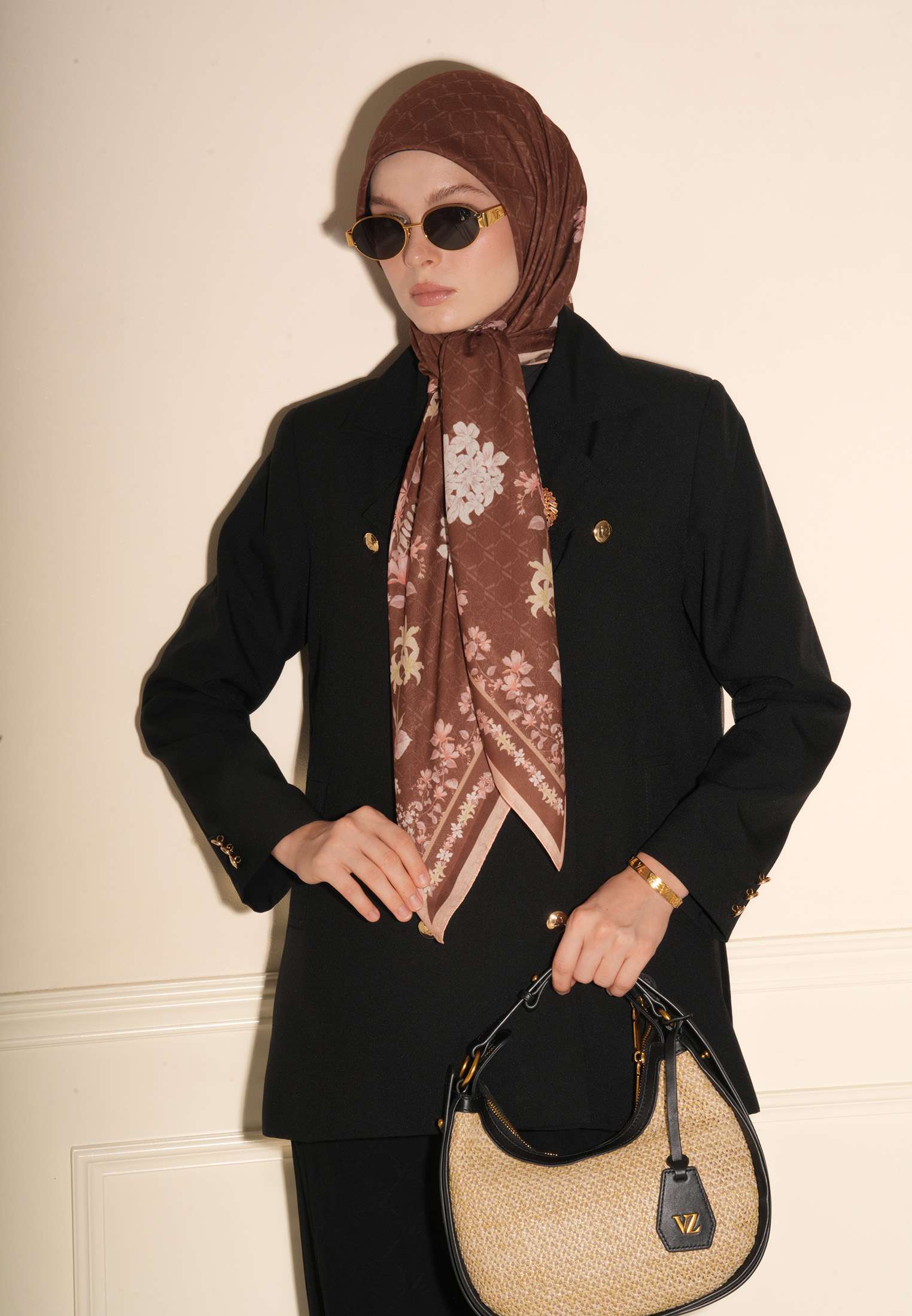 VZ Severine Scarf - Brown