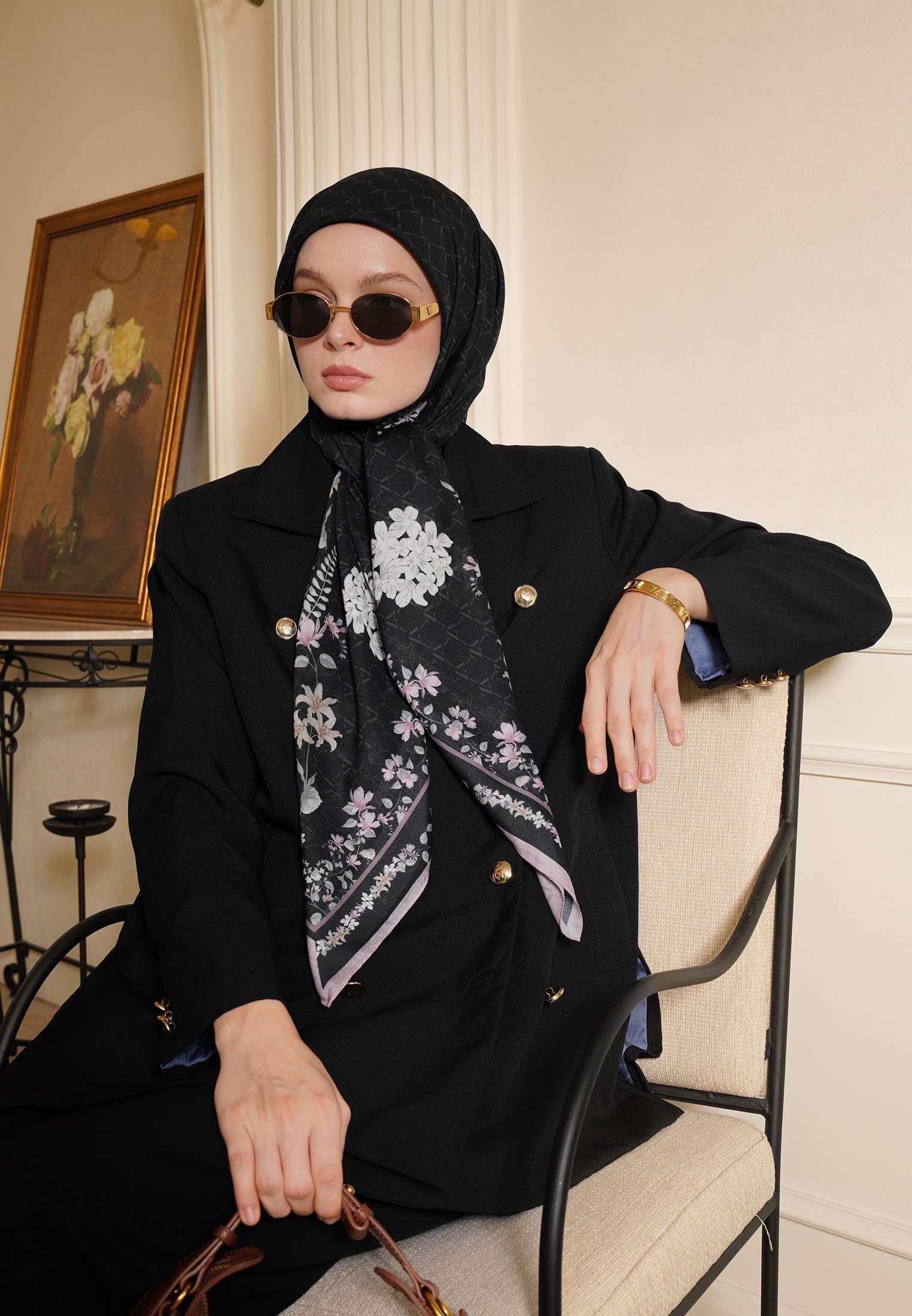 VZ Severine Scarf - Black