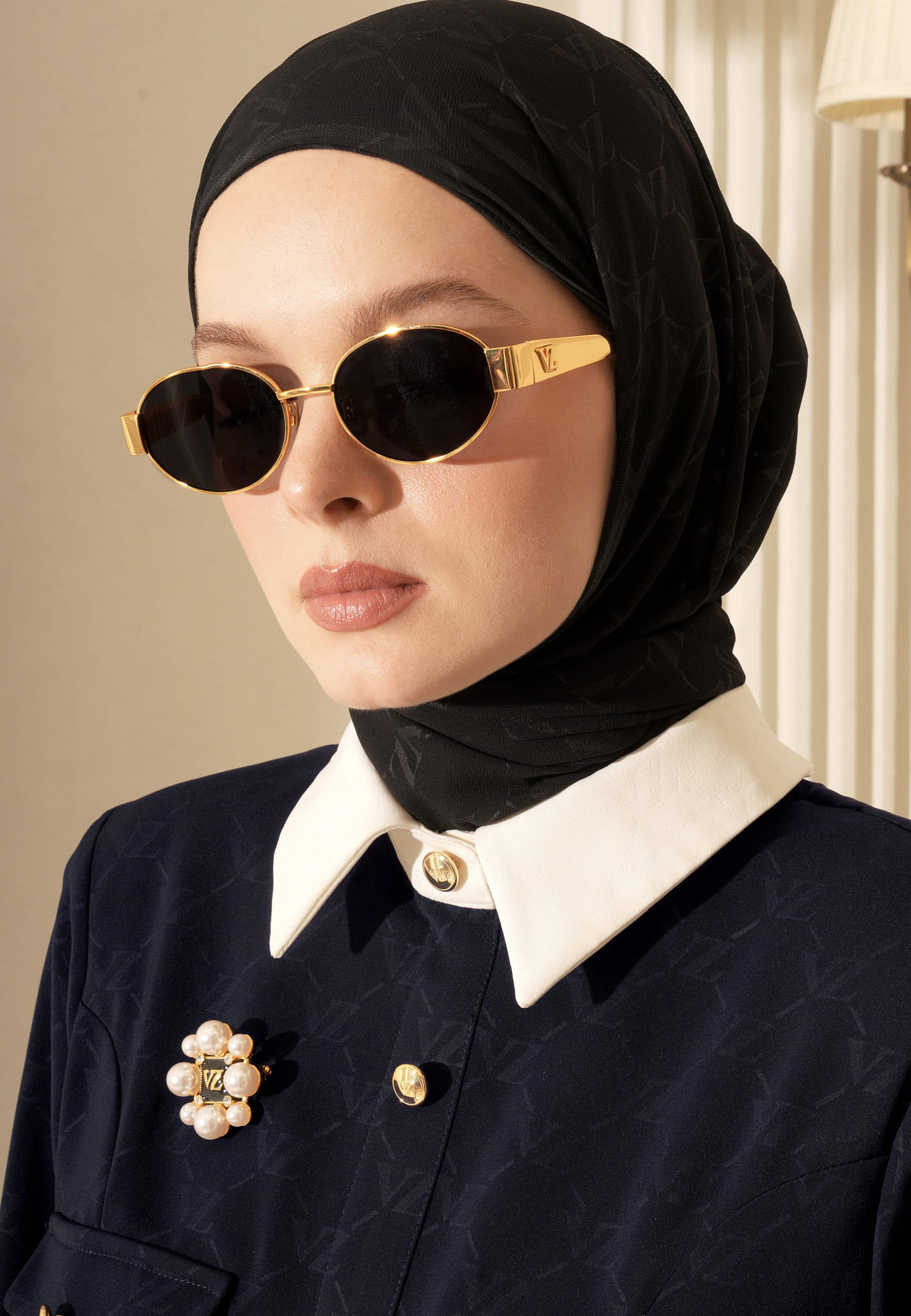 VZ Eleanor Dress - Navy - Image 10