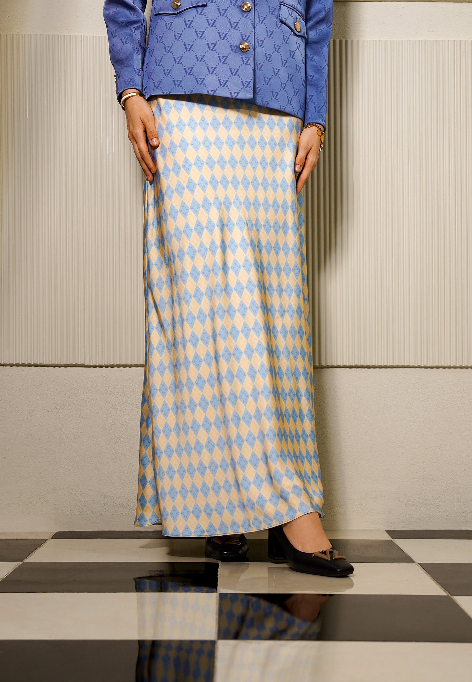 VZ Aelisse Skirt - Powder Blue - Image 3