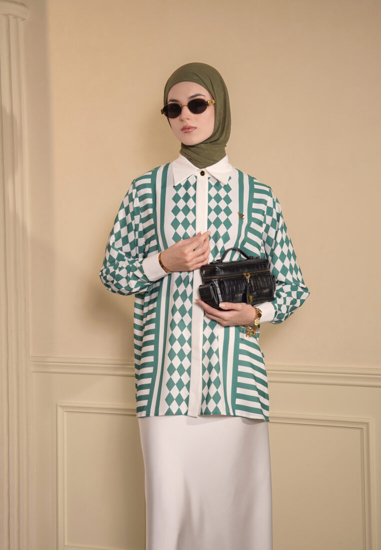 VZ Aelisse Top - Forest Green