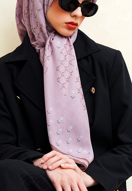 VZ Delune Scarf - Pearl Blush - Image 4