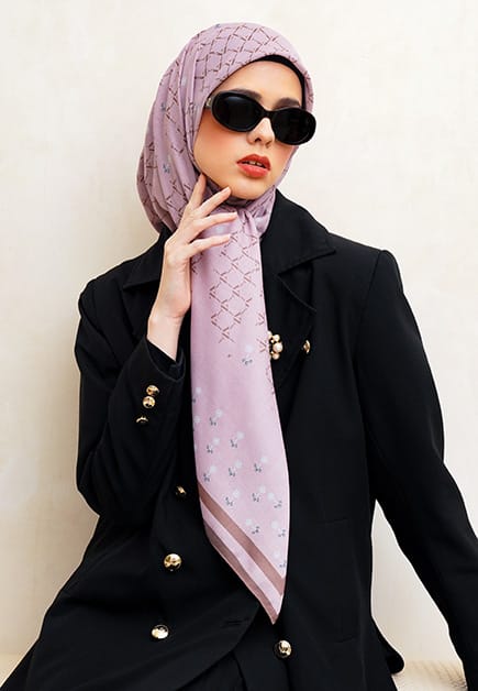 VZ Delune Scarf - Pearl Blush - Image 3