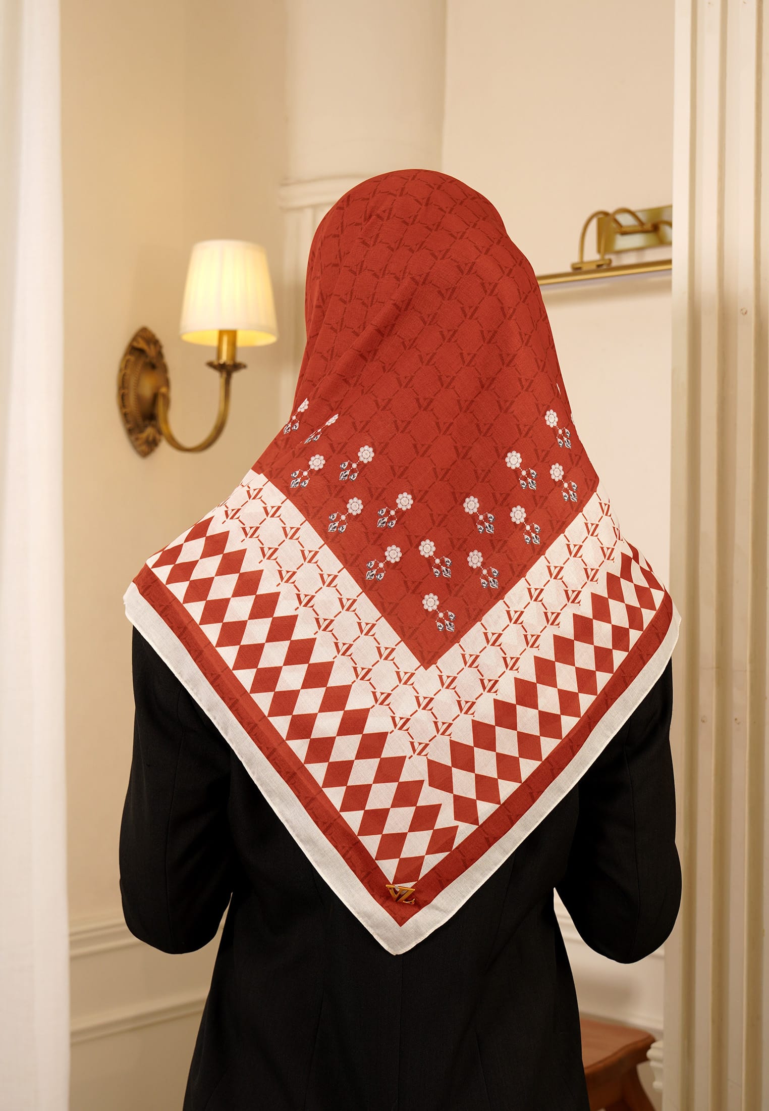 VZ Galechka Scarf 2.0 - Terracotta - Image 7