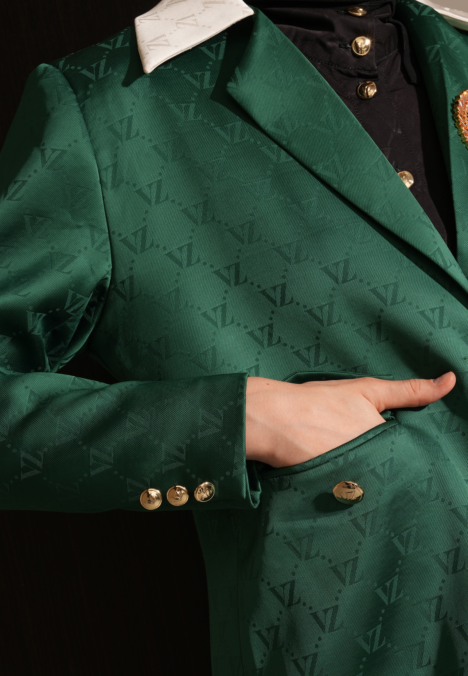 VZ Neoma Blazer - Emerald - Image 8