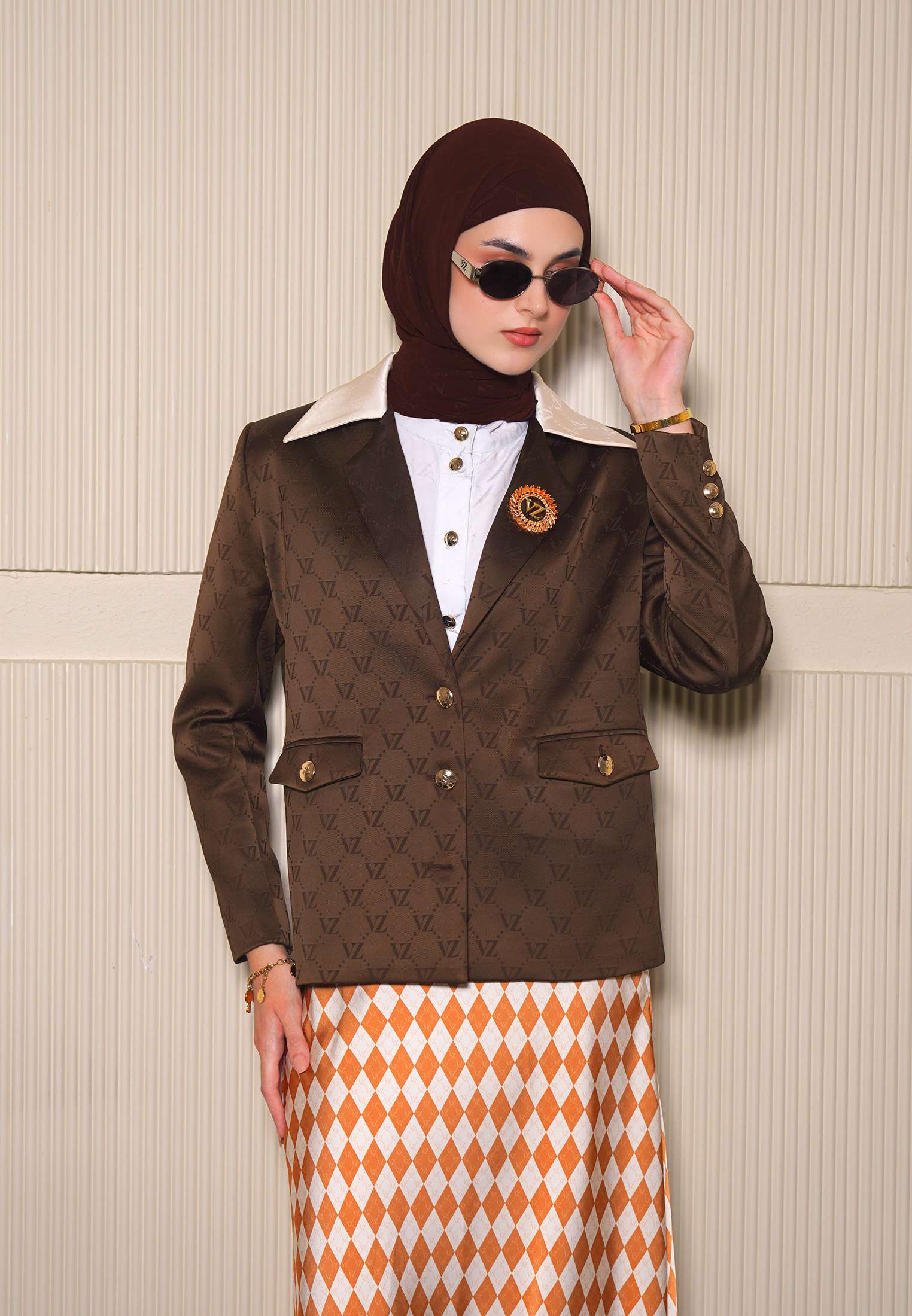VZ Neoma Blazer - Brown