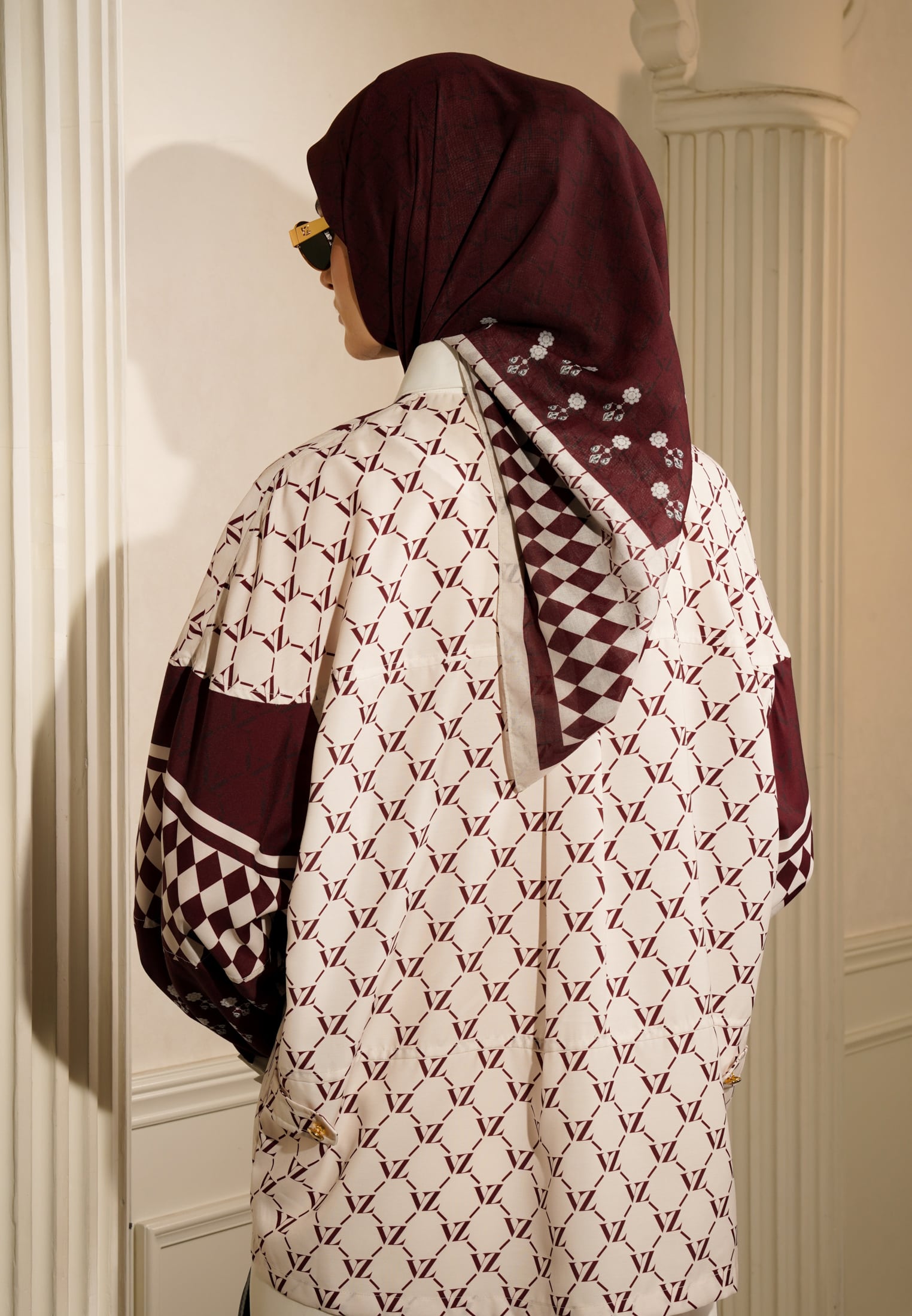 VZ Galechka Top - Maroon - Image 8