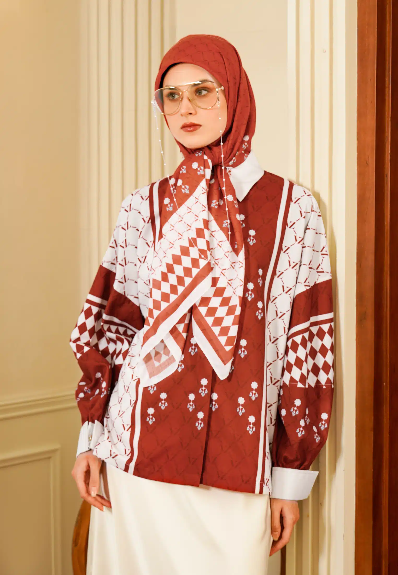 VZ Galechka Top - Terracotta - Image 4