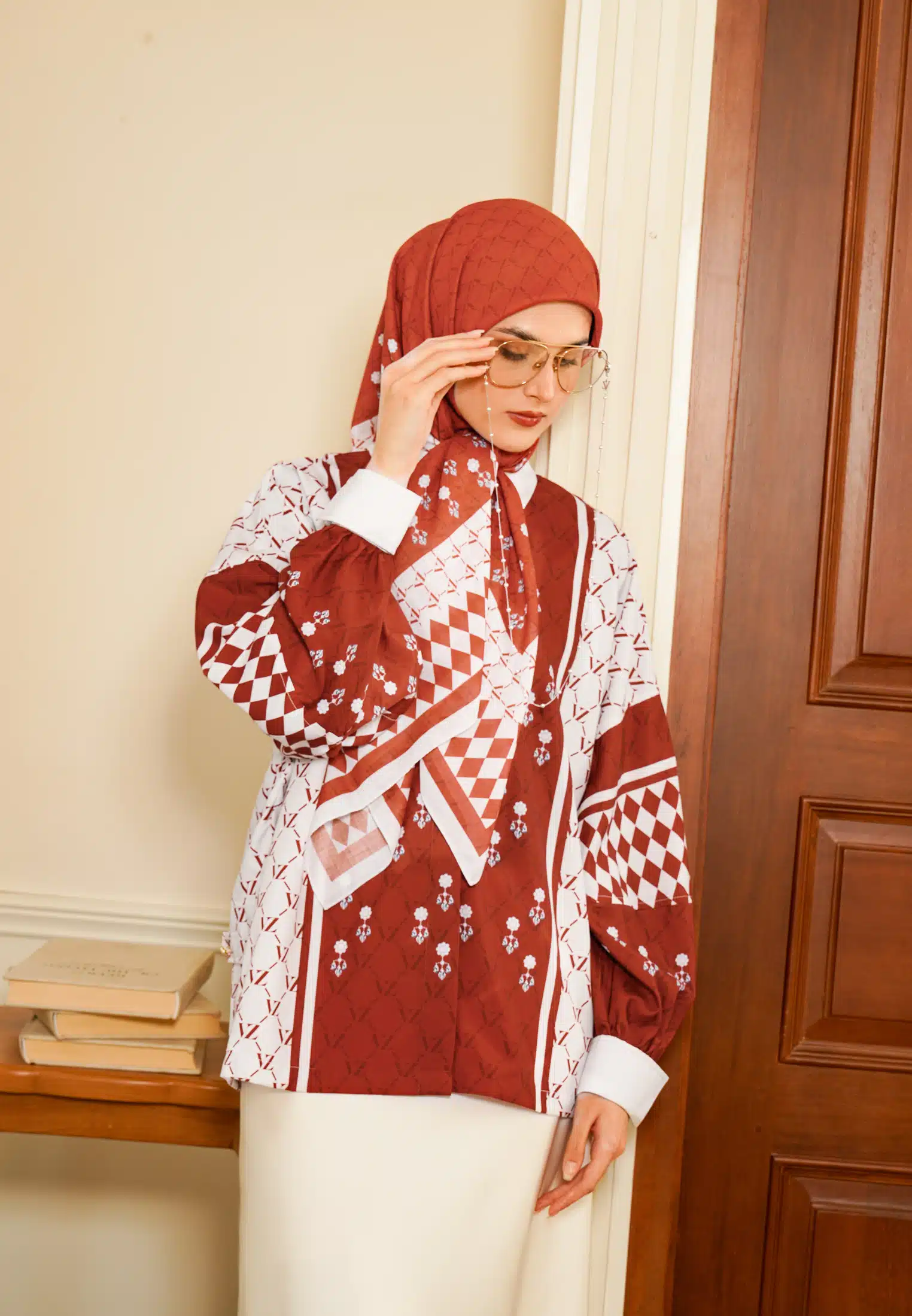 VZ Galechka Top - Terracotta - Image 5