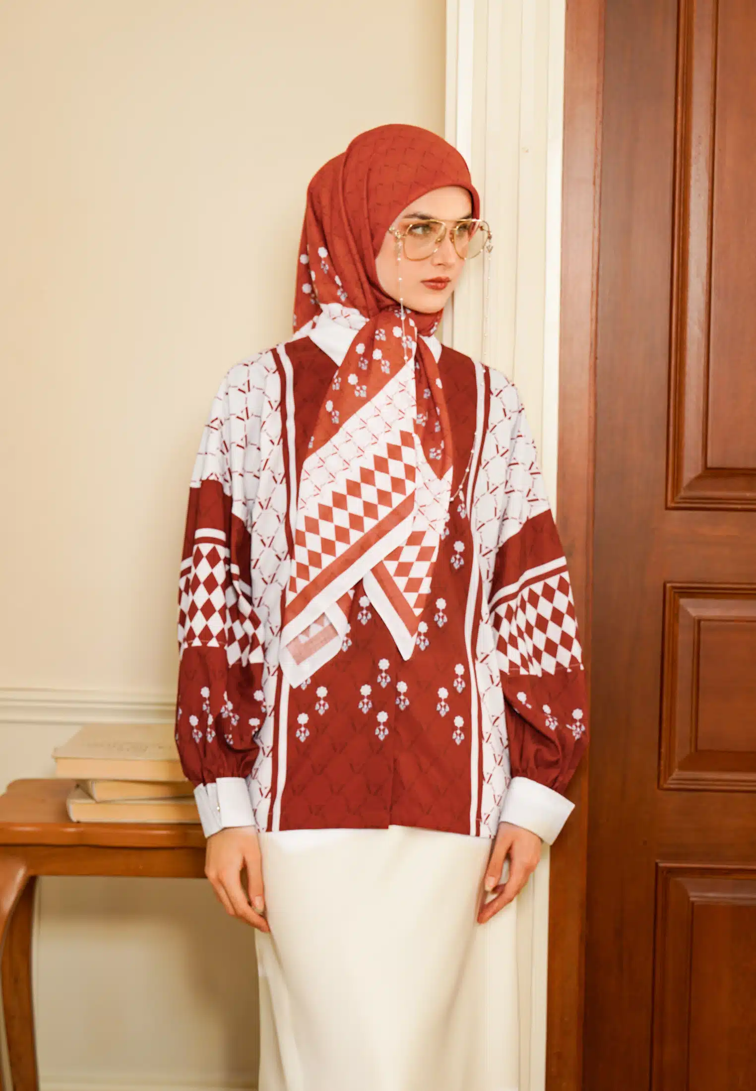 VZ Galechka Top - Terracotta - Image 6