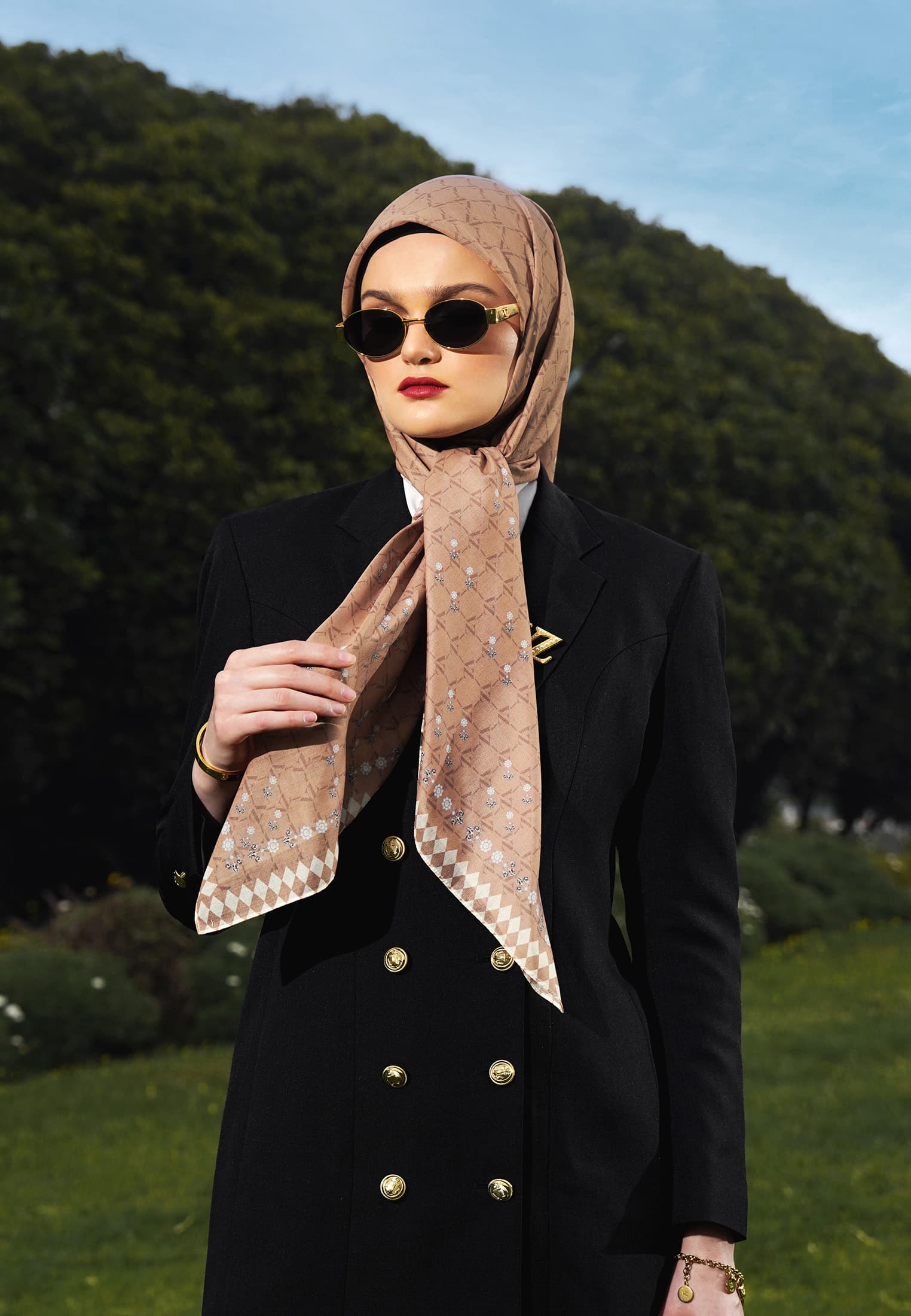 VZ Phoebee Scarf - Maple Sugar