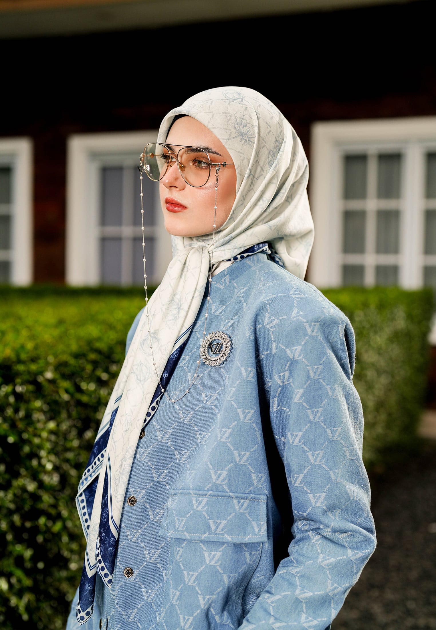 VZ Signaire Scarf 2.0 - Light Blue - Image 5