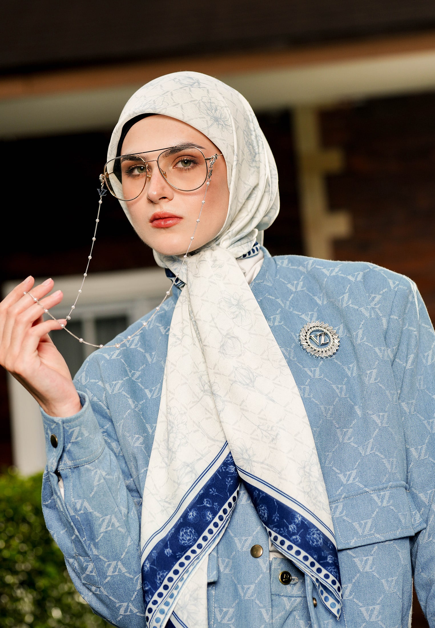VZ Signaire Scarf 2.0 - Light Blue - Image 2